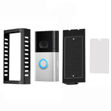 Maxbell Video Doorbell Mount Protector Case Replace for Video Doorbell 1/2/3/home Black