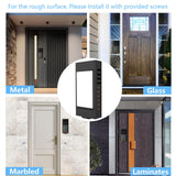 Maxbell Video Doorbell Mount Protector Case Replace for Video Doorbell 1/2/3/home Black
