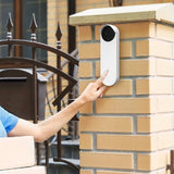 Maxbell Silicone Cover Protective Skin Case for door bell Wired 2022 White