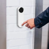 Maxbell Silicone Cover Protective Skin Case for door bell Wired 2022 White