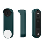 Maxbell Silicone Cover Protective Skin Case for door bell Wired 2022 Dark Green