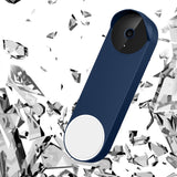 Maxbell Silicone Cover Protective Skin Case for door bell Wired 2022 Navy Blue