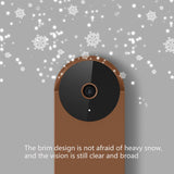 Maxbell Silicone Cover Protective Skin Case for door bell Wired 2022 Dark Brown