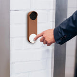 Maxbell Silicone Cover Protective Skin Case for door bell Wired 2022 Dark Brown