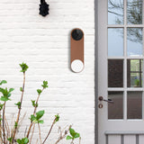 Maxbell Silicone Cover Protective Skin Case for door bell Wired 2022 Dark Brown