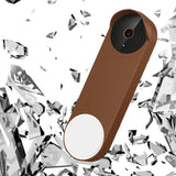 Maxbell Silicone Cover Protective Skin Case for door bell Wired 2022 Dark Brown