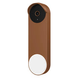 Maxbell Silicone Cover Protective Skin Case for door bell Wired 2022 Dark Brown