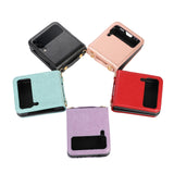 Maxbell Phone Case with Card Holder with Detachable Shoulder Strap for Z Flip4 5G Black