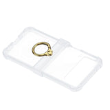 Maxbell Durable Phone Case Shell Stylish with Rings Holder Protective Case Accessory Clear