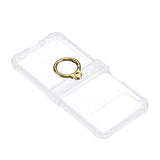 Maxbell Durable Phone Case Shell Stylish with Rings Holder Protective Case Accessory Clear