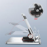 Maxbell Phone Rack 360 Degree Foldable Convenient for Smartphones Work
