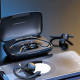 Maxbell Headphones Version 5.3 with Charging Case for Computer music gyms Running