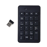 Maxbell Wireless Numeric Keypad 23Key Battery Powered Number Pad for Computer PC