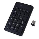 Maxbell Wireless Numeric Keypad 23Key Battery Powered Number Pad for Computer PC