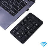 Maxbell Wireless Numeric Keypad 23Key Battery Powered Number Pad for Computer PC