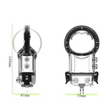 Maxbell Sports Cameras Waterproof Housing Case for 360 x3 Protect Cover Dive Shell