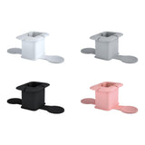 Maxbell Silicone Power Adapter Case Cable Organizer Cord Holders for Desktop Bedroom white