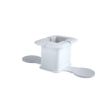 Maxbell Silicone Power Adapter Case Cable Organizer Cord Holders for Desktop Bedroom white
