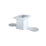 Maxbell Silicone Power Adapter Case Cable Organizer Cord Holders for Desktop Bedroom white