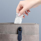 Maxbell Silicone Power Adapter Case Cable Organizer Cord Holders for Desktop Bedroom white