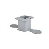 Maxbell Silicone Power Adapter Case Cable Organizer Cord Holders for Desktop Bedroom grey