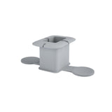 Maxbell Silicone Power Adapter Case Cable Organizer Cord Holders for Desktop Bedroom grey