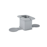 Maxbell Silicone Power Adapter Case Cable Organizer Cord Holders for Desktop Bedroom grey