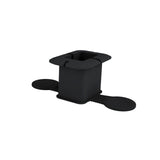 Maxbell Silicone Power Adapter Case Cable Organizer Cord Holders for Desktop Bedroom black