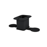 Maxbell Silicone Power Adapter Case Cable Organizer Cord Holders for Desktop Bedroom black