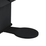 Maxbell Silicone Power Adapter Case Cable Organizer Cord Holders for Desktop Bedroom black