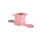 Maxbell Silicone Power Adapter Case Cable Organizer Cord Holders for Desktop Bedroom pink