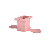 Maxbell Silicone Power Adapter Case Cable Organizer Cord Holders for Desktop Bedroom pink