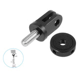 Maxbell Camera Mount Adapter Aluminum Alloy Lightweight Portable for Sports Camera Black