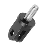 Maxbell Camera Mount Adapter Aluminum Alloy Lightweight Portable for Sports Camera Black