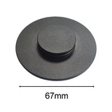 Maxbell Record Clamp Stabilizer Player Protective for Vinyl Turntables CDM4 11mm black