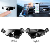 Maxbell Vehicle Air Vent Mount Car Phone Holder Gravity Linkage Rotation 360° Stable Style A