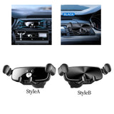 Maxbell Vehicle Air Vent Mount Car Phone Holder Gravity Linkage Rotation 360° Stable Style A