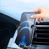 Maxbell Vehicle Air Vent Mount Car Phone Holder Gravity Linkage Rotation 360° Stable Style A