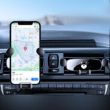 Maxbell Vehicle Air Vent Mount Car Phone Holder Gravity Linkage Rotation 360° Stable Style A