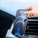 Maxbell Vehicle Air Vent Mount Car Phone Holder Gravity Linkage Rotation 360° Stable Style B
