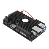 Maxbell Aluminum Alloy Case Unassembled with Cooling Fan Accessories Professional