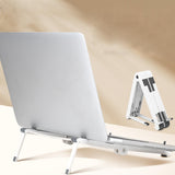 Maxbell Laptop Stands Cooling Notebook Stand Notebook Computer Stands for Desk white