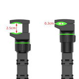 Maxbell Rearview Mirror Phone Holder Rotatable Super Flexible for Video Car Auto Green
