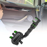 Maxbell Rearview Mirror Phone Holder Rotatable Super Flexible for Video Car Auto Green