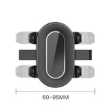 Maxbell Rearview Mirror Phone Holder Rotatable Super Flexible for Video Car Auto Grey