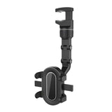 Maxbell Rearview Mirror Phone Holder Rotatable Super Flexible for Video Car Auto Grey