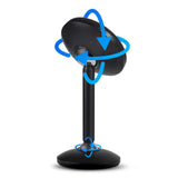 Maxbell Universal Car Phone Holder Double Magnetic 360 Degree Rotation Bracket Black