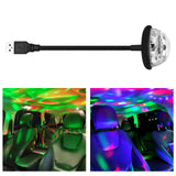 Maxbell USB Mini disco dj Ball Light DJ Strobe Lighting for Wedding Karaoke Bar Club Style E