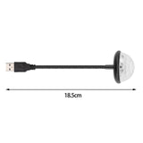 Maxbell USB Mini disco dj Ball Light DJ Strobe Lighting for Wedding Karaoke Bar Club Style E
