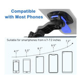 Maxbell Bike Handlebar Phone Mount Accessories for Scooters 4.8in-7.2in Smartphones